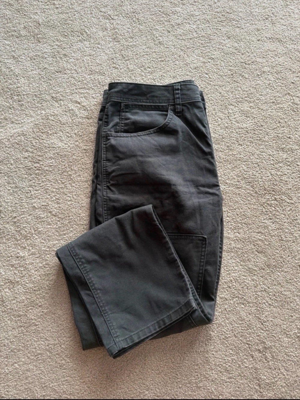 REI Cooperative Men's Utility Jeans in Dark Charcoal
